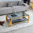 Allysah Glass Top Coffee Table-98449944-98449945