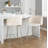 Trowbridge Upholstered Counter Stool with Metal Frame-85340650-85340649