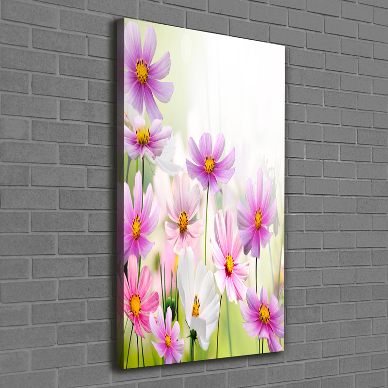 Field Flowers - Wrapped Canvas Print