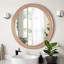 Miroir mural rond