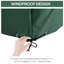 Housse modulaire d'extérieur 97 "x 65" 26 "robuste, imperméable pour toutes les conditions météorologiques, protection de 26", convient à 5 à 7 pièces
