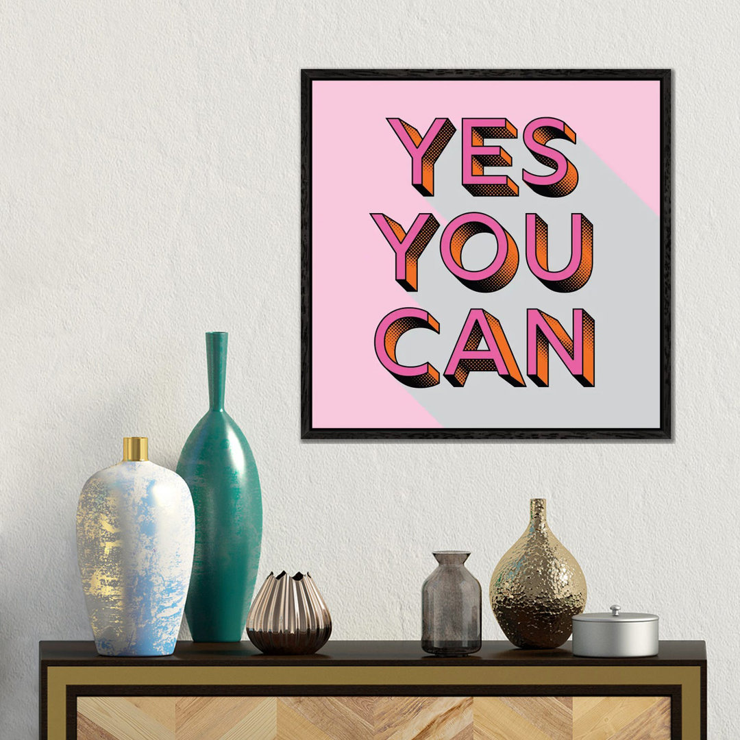 Yes You Can Typografie