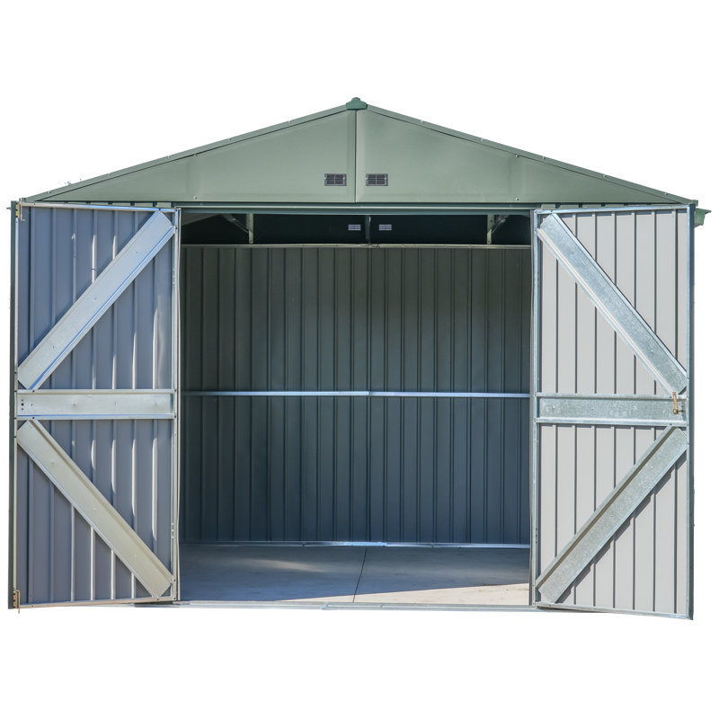 Remise de rangement pour pelouse Scotts, 10 x 12, vert