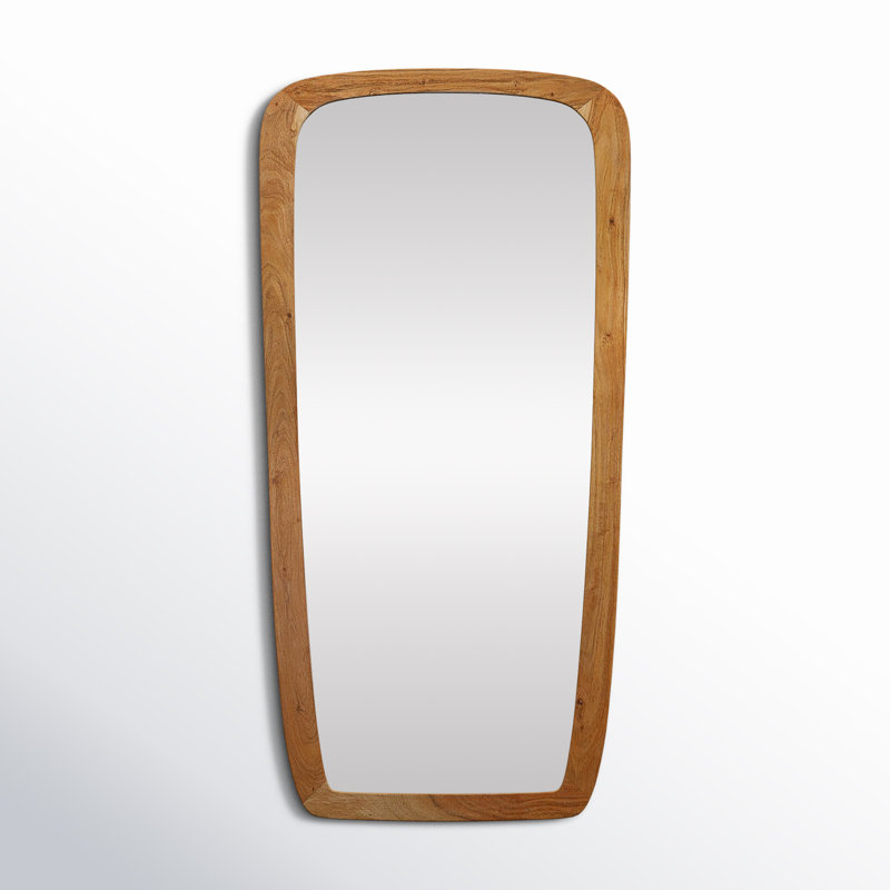 Adalaide Rectangle Mirror, Brown