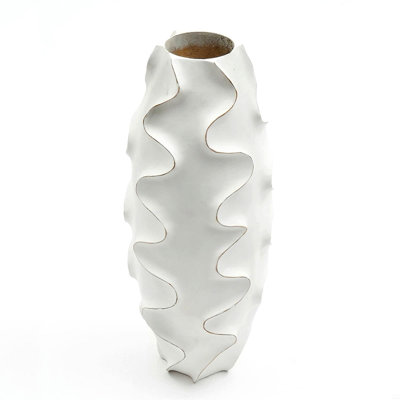 Vase décoratif en bois de manguier