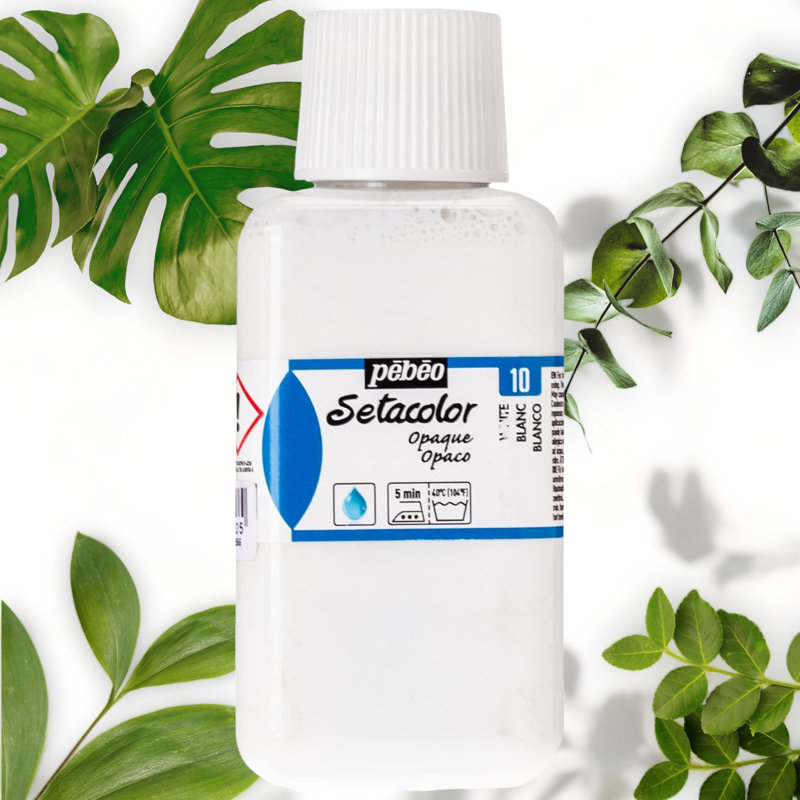ColorWave Opaque Fabric Paint 250ml White