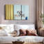 Animaux de compagnie dans une baignoire, reproduction sur toile-2133937120