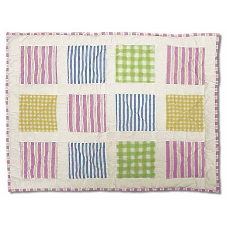 Spring Work Pink Cotton 4-Piece Sham