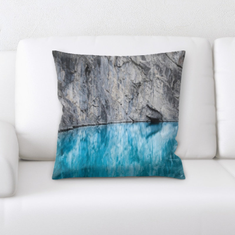 Microsuede Throw Pillow