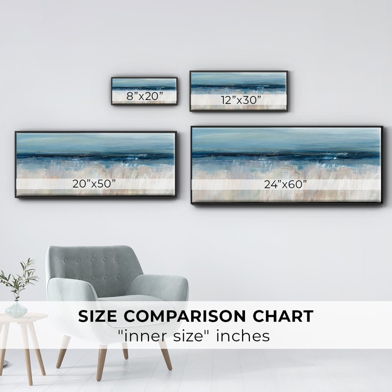 Abstrait ciel - toile encadrée