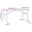 Armony Dining Table Legs Y-Frame Steel-1789049954