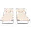 185 cm Long Chaise Lounge Set