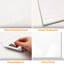 Aarica Spanish Retro White  Square Glossy 3D Tile Stickers 15 x 15cm