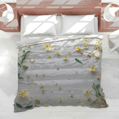 Floral Bedding Nature Comforter Minimalist