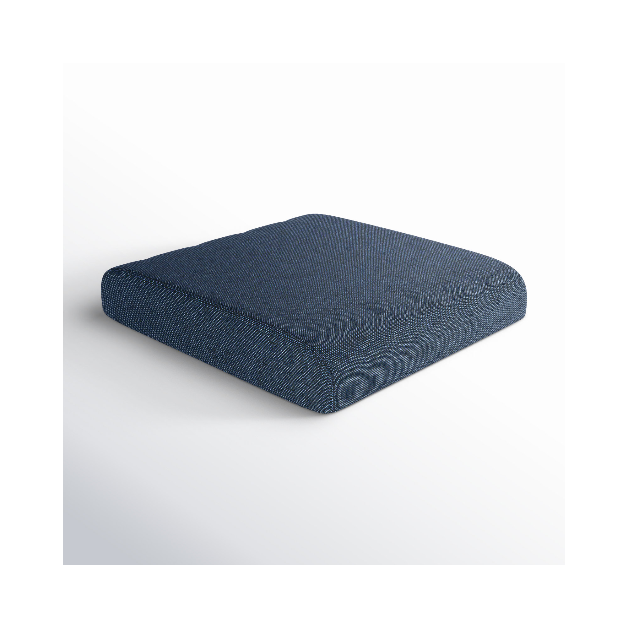 Sunbrella Outdoor Ottoman Cushion, 4" H x 22" W x 20" D, Spectrum Indigo Sunbrella®