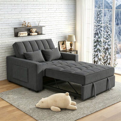 53.2'' Upholstered Convertible Sleeper Sofa