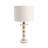 Mercer41 27X14" Stacked Marble Lamp With 2 Pulls-1858794968