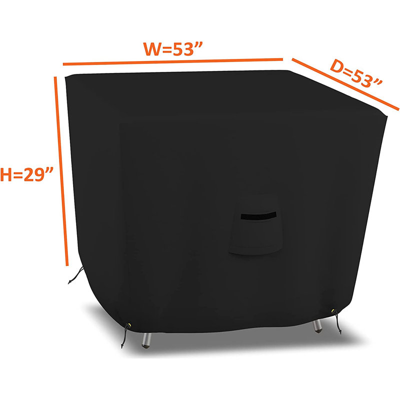 Outdoor Cover, 73.7cm H x 134.6cm W x 134.6cm D