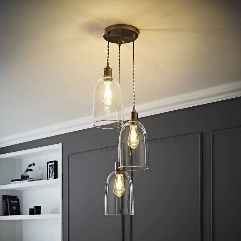 3 - Light Pendant, Chrome