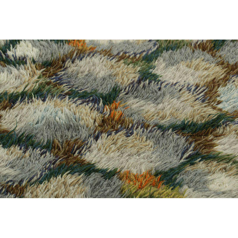 One-of-a-Kind 3’2x4’11 Hand Knotted Area Rug
