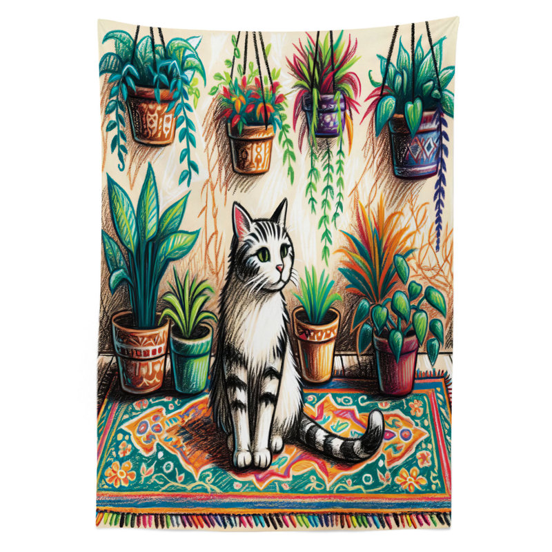 Javorius Rectangle No Pattern Microfiber Tablecloth, 70" Rectangle