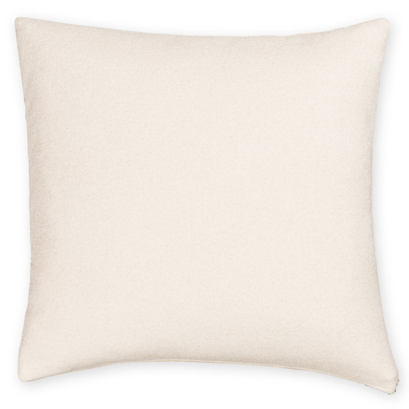 Cascade Getty Accent Pillow, Feather, Cream, Square 26"
