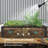 Outsunny 4' X 4' X 1' Galvanized Raised Garden Bed, Planter Raised Bed With Steel Frame For Vegetables, Flowers, Plants And Herbs-1256304285-1256304289