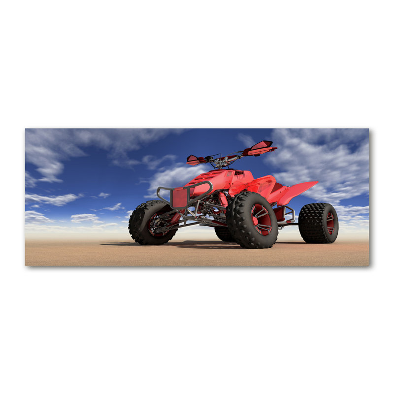 Quad In The Desert - Wrapped Canvas Print