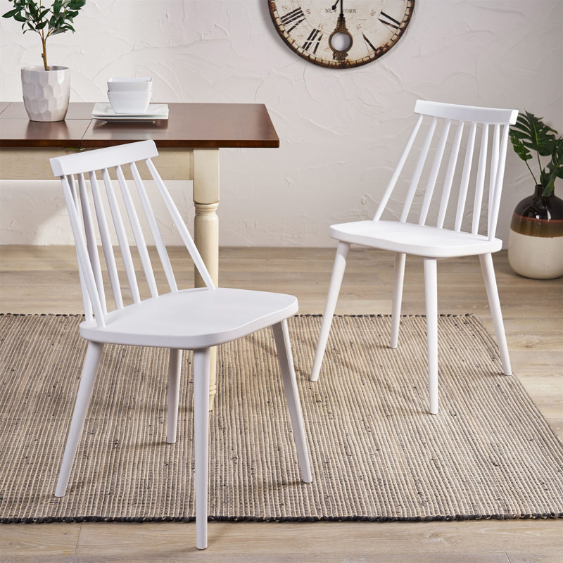 Chaises de salle à manger Farmhouse, Blanc