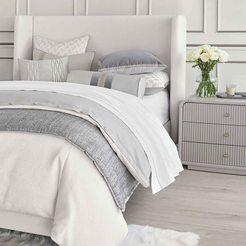 Tilda Geometric Bed Runner, King