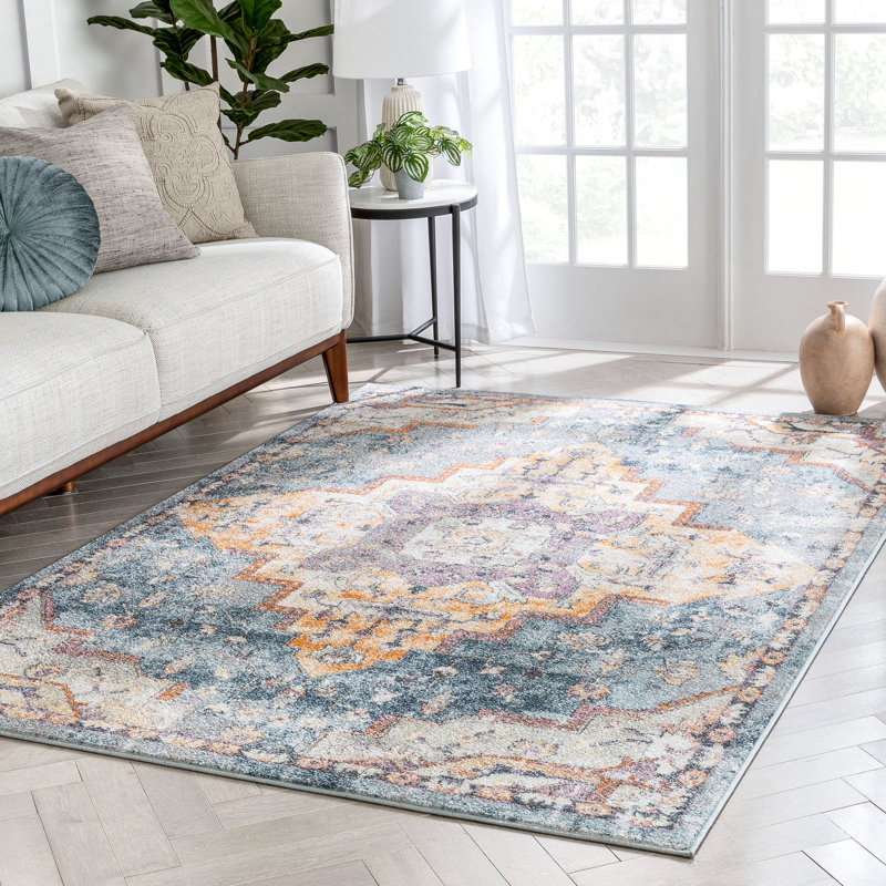 Rodeo Oriental Synthetic Area Rug, Rectangle 160cm x 220cm
