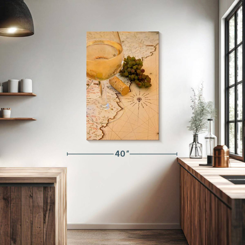 Yarlin Winery Map, 39" H x 26" W