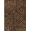 Tapis d'intérieur contemporain rayé brun moderne-1657196664