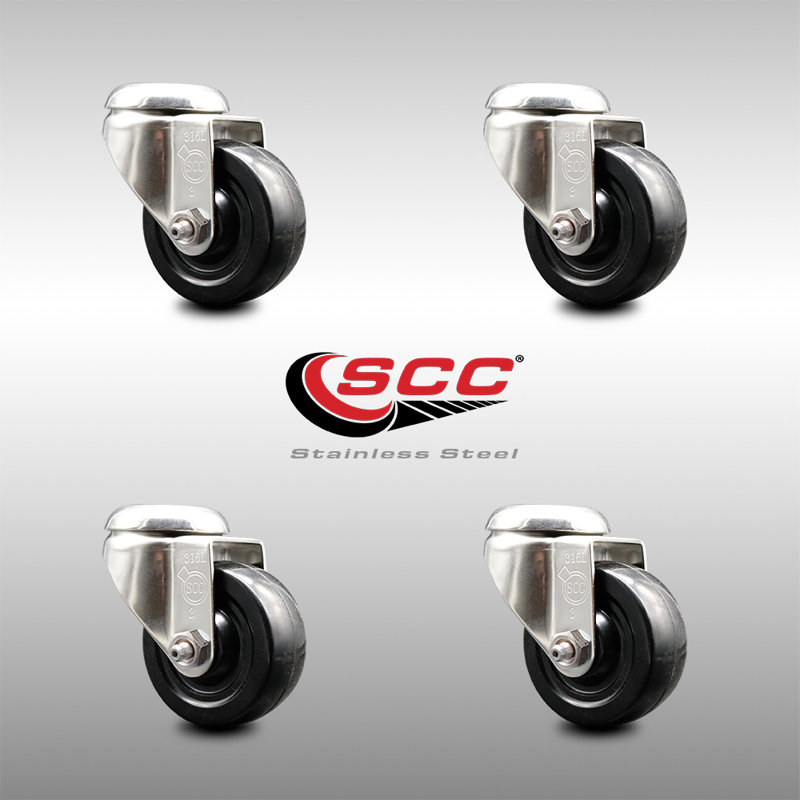 Soft Rubber Casters