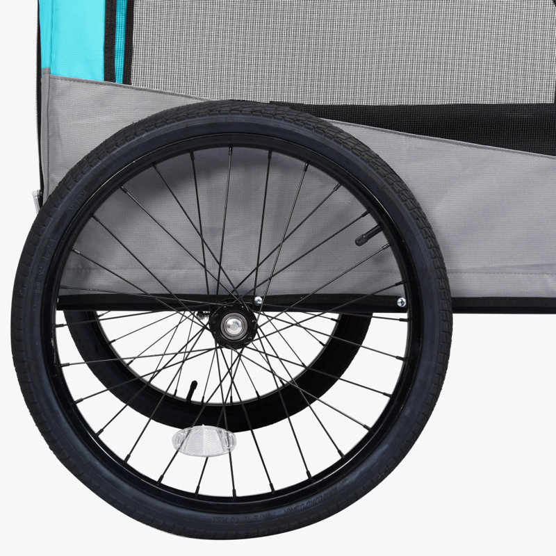 Lydney Collapsible Pet Carrier, Blue/Grey