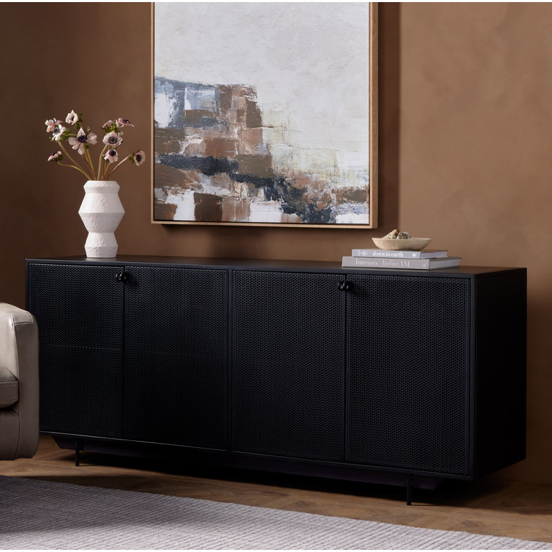 Hendrick 73'' W Sideboard, Black
