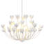 Dogwood 6-Light Chandelier, Antique Brass-1692808127