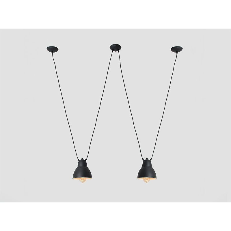 Culpeper 2 - Light Bell Pendant, Black