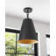 Luminaire semi-encastré à dôme moderne 1-E26-2133637275