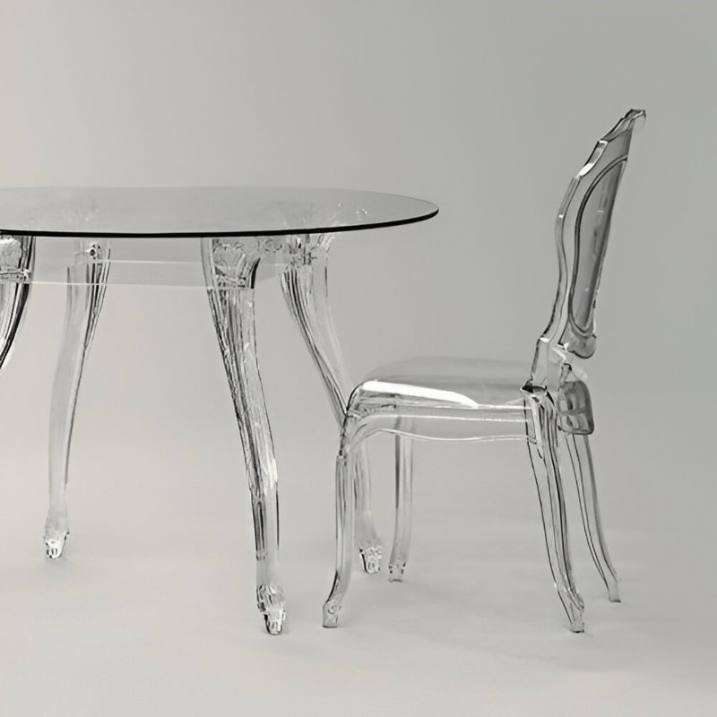 Chaise de salle à manger empilable Huxen