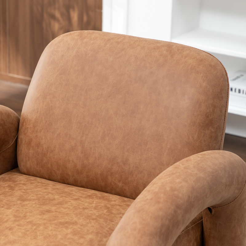 Fauteuil Iryanna, Brun