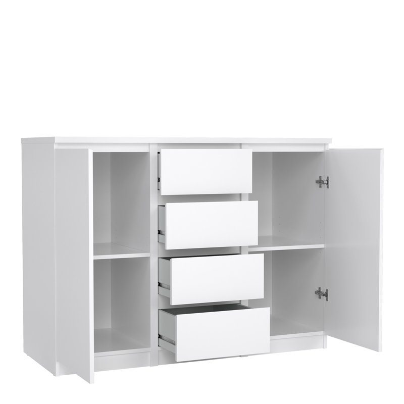 Caton Sideboard, White High Gloss