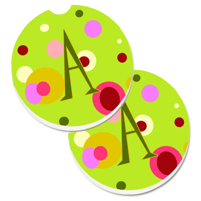 Sous-verre Initiale Monogram