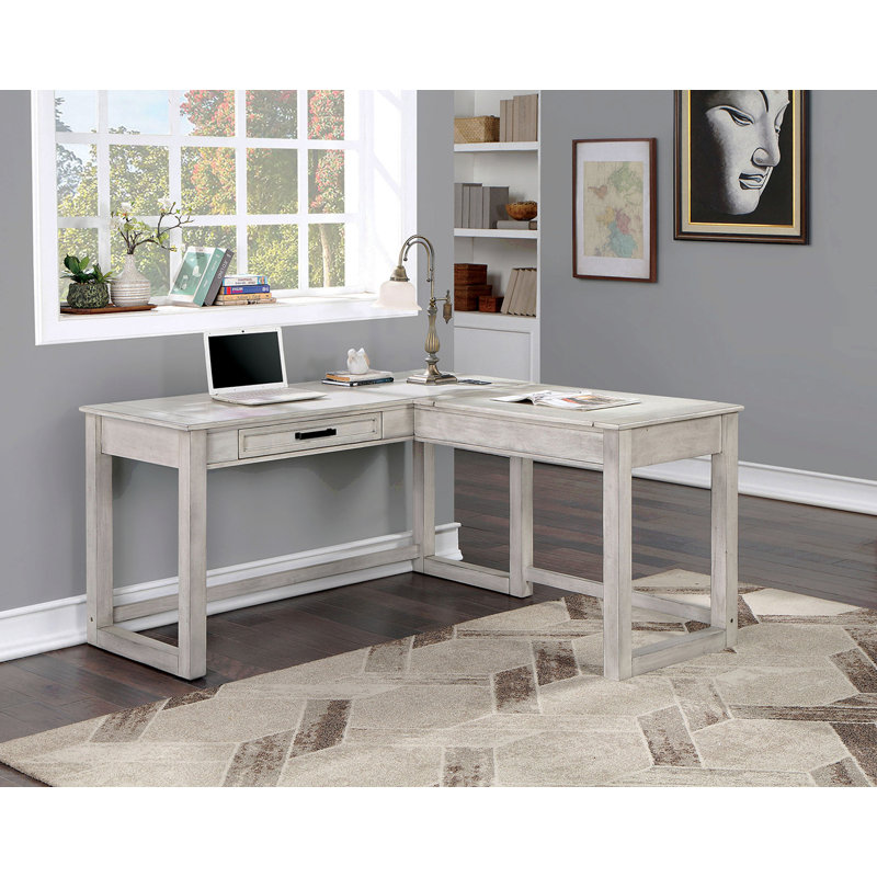 Bureau d'ordinateur transitionnel, conception de dessus de port USB et tiroir en queue d'aronde