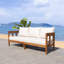 Owen Solid Teak Wood Outdoor Sofa