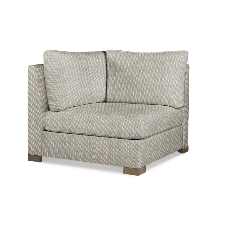 Outdoor Upholstery Outdoor Patio Sectional, Gray Polyester 71617L82