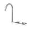 Acquaco Linki Arrow Deck Mount Three-Hole Two Handle Bathroom Lavatory Faucet with 5-7/8'' Spout Reach-21314785