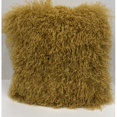 Square Faux Fur Pillow Cover and Insert