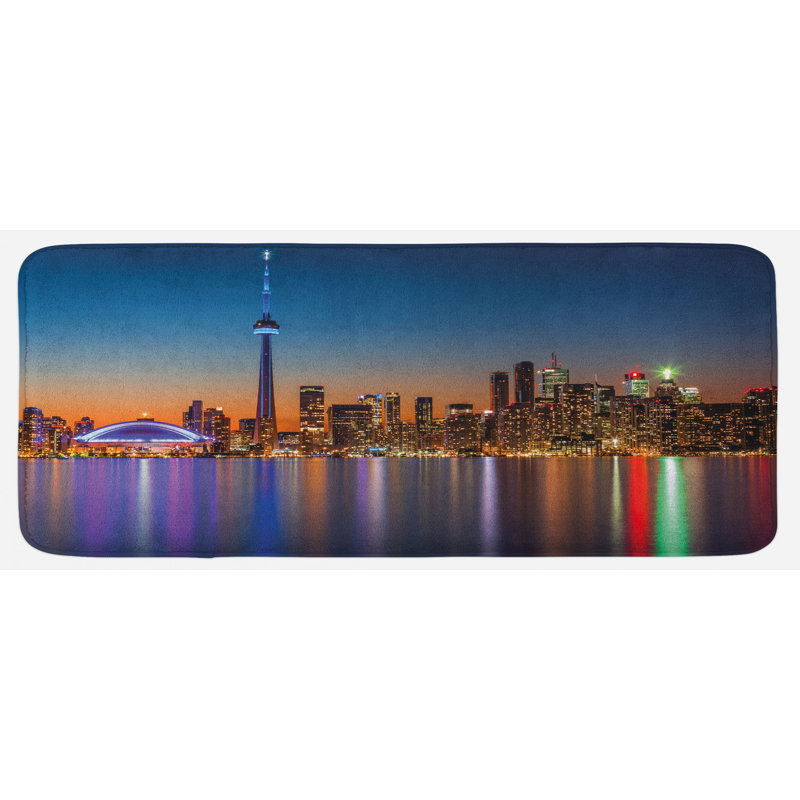 Tapis de cuisine paysage