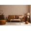 Sunburst - Ceramic Pink Wallpaper